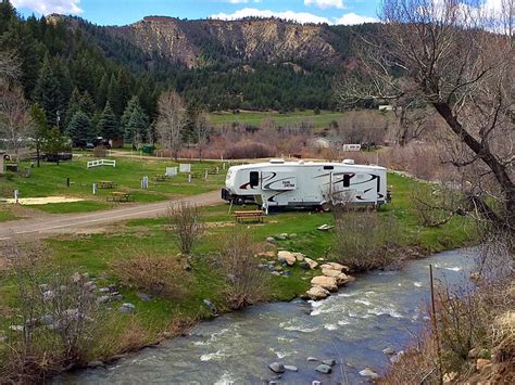 rv park pagosa springs colorado  Six 30 amp sites have just been installed on the river